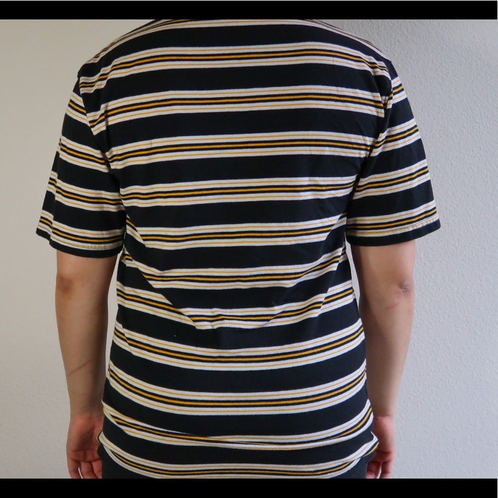 Unisex Zine Bumblebee Striped T-Shirt